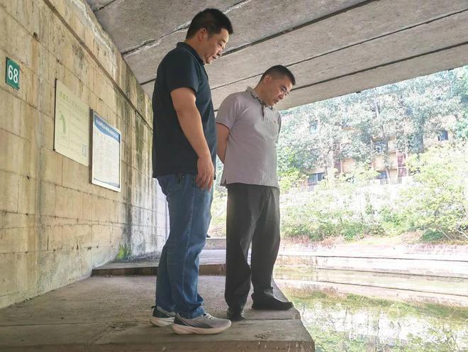 陈钊同志带队督导检查水环境治理及水库安全运行工作